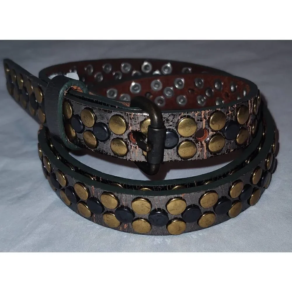 J Crew multi colored metal belt. Size Small. See description for details.